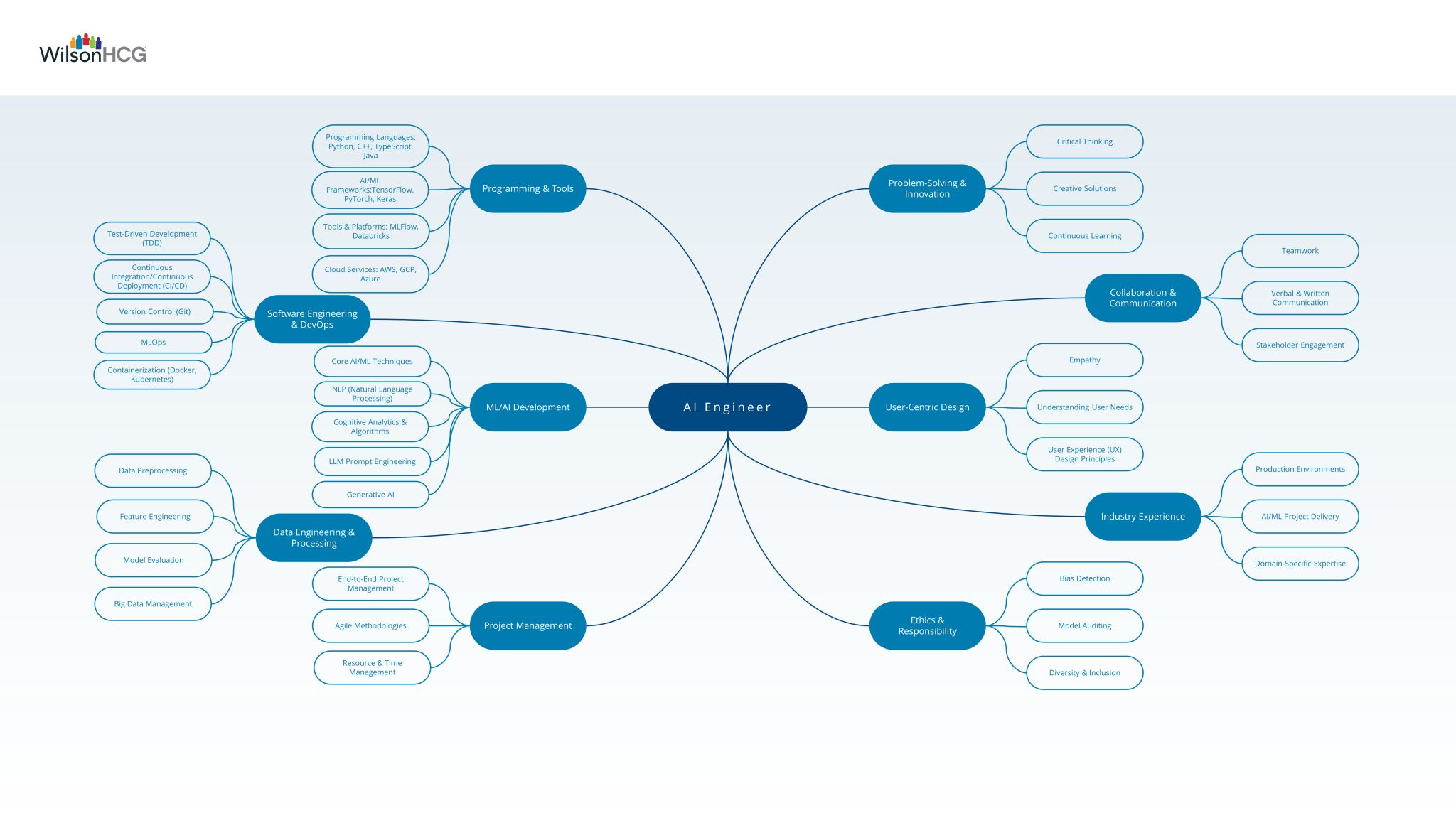 AI Engineer skills map